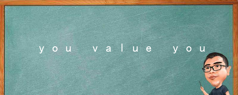 you value your relationship more than your eg...